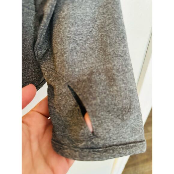 SPORT TEK Gray Dri-Fit 1/4 Zip Up Long Sleeve Pullover Evan Williams Jacket M - Picture 4 of 12